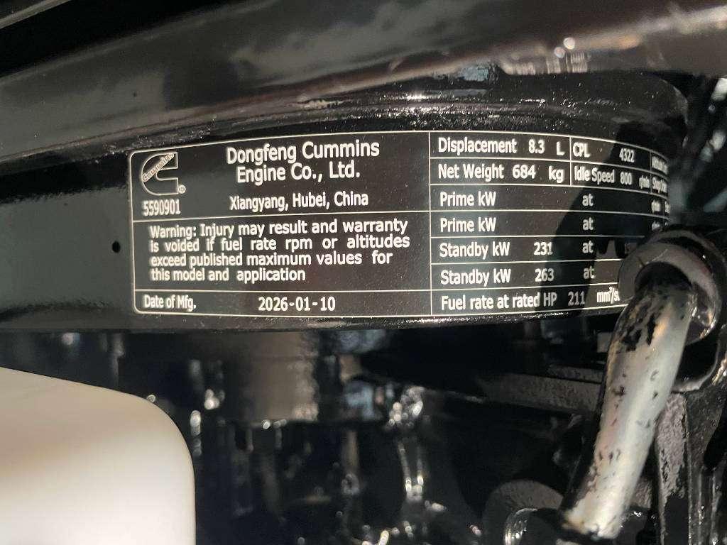 Cummins 6CTAA8.3-G9 - 275 kVA Generator - DPX-19842 Foto 14