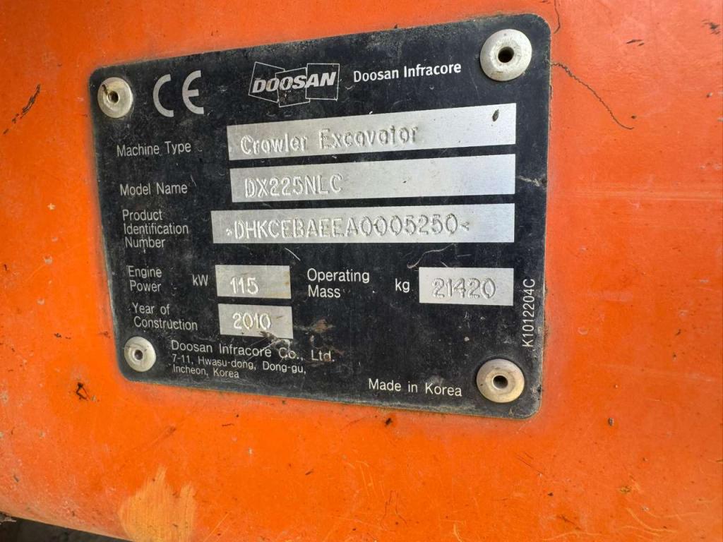 Doosan DX225NLC Foto 9