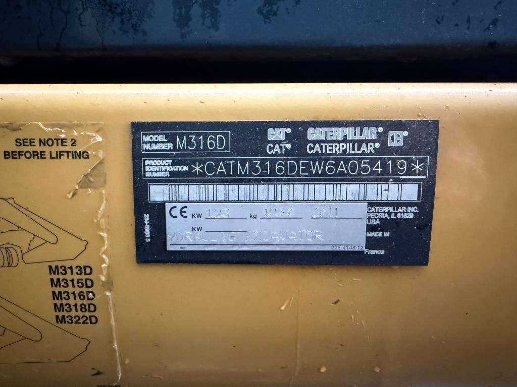 Caterpillar M316D Foto 7