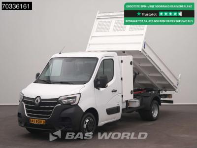 Renault Master 130PK Kipper Dubbellucht Kist Airco 3,5t Trekhaak Cruise Euro6 Benne Kieper Tipper Airco Tre vendida por BAS World B.V.