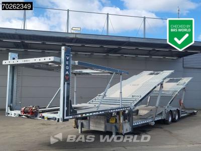 Vega 2 Axle Semi Trailer 2 axles NEW Truck autotransport BPW Lenkachse vendida por BAS World B.V.