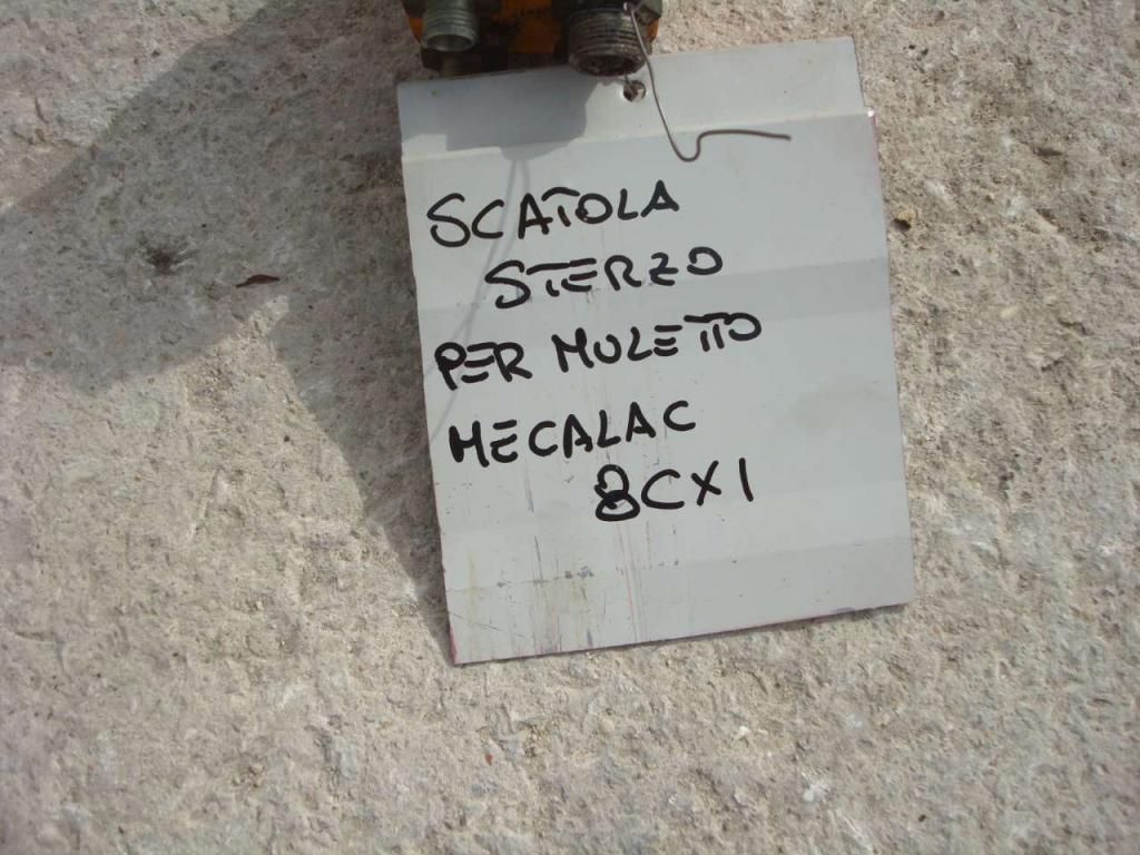 Caja de dirección para per Muletto Mecalac 8CXI Foto 4