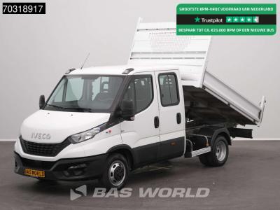 Iveco Daily 35C14 Dubbel Cabine Open Laadbak Dubbellucht Airco Cruise Euro6 Pritsche Pickup Open Box Airc vendida por BAS World B.V.