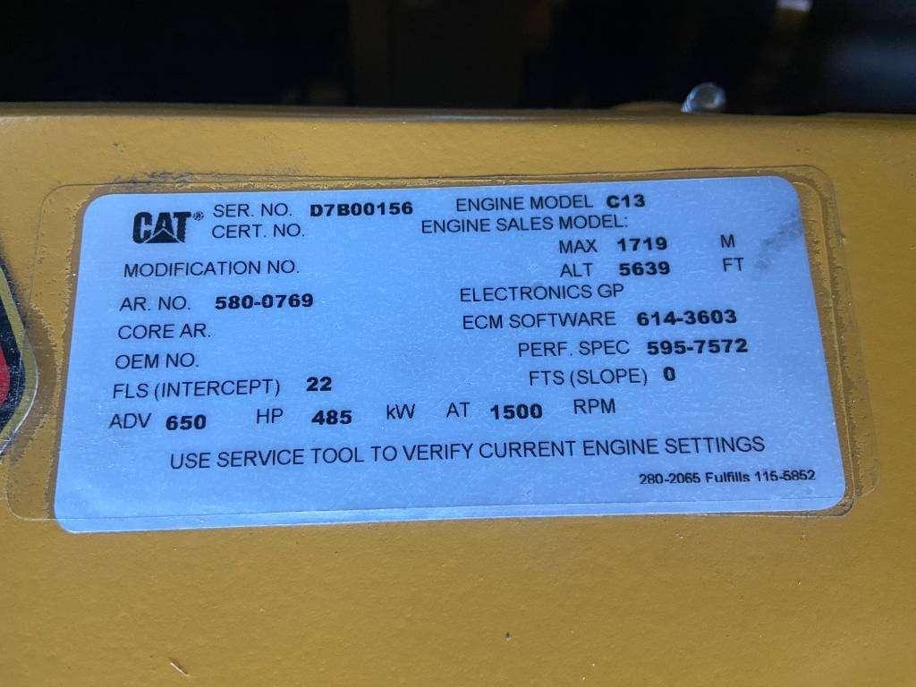 Caterpillar DE550GC - 550 kVA Stand-by Generator - DPX-18221 Foto 16
