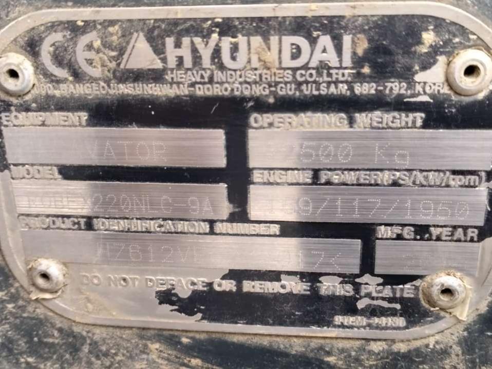 Hyundai Robex 220NLC-9A Foto 24
