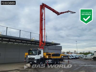 Mercedes Arocs 2640 Arocs 6X4 Belgium Truck Putzmeister 36mtrs Concrete Pump Euro 6 vendida por BAS World B.V.