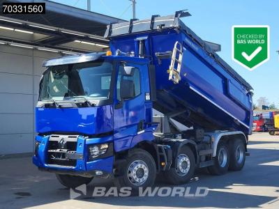 Renault C 480 C 8X4 16m3 Meiller tipper Full Steel suspension Big-Axle Euro 6 vendida por BAS World B.V.