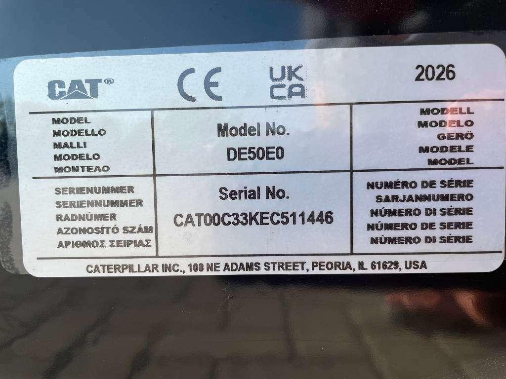 Caterpillar DE50E0 - 50 kVA Generator - DPX-18006 Foto 23