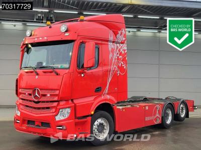 Mercedes-Benz Actros 2553 6X2 Chassis Full Air suspension Lift+steering axle Automatic Euro 6 vendida por BAS World B.V.