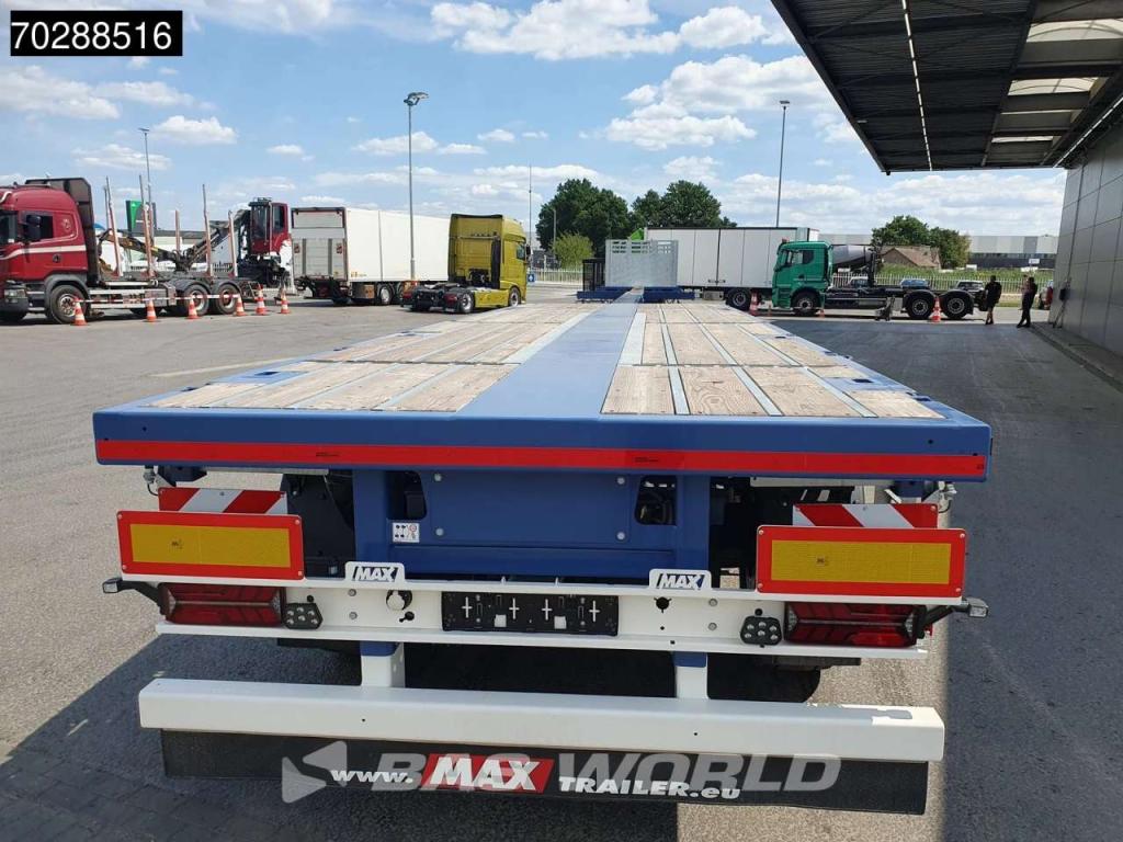 Faymonville MAX210-Z-3AA-13.60-22.5-2.54 3 axles 29M 2x extendable 3x steering axle twistlocks Foto 10