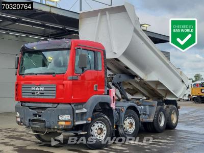Man TGA 35.D28 8X4 15m3 tipper Steel suspension Big-Axle Manual Euro 2 vendida por BAS World B.V.