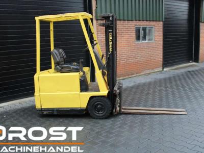 Hyster 1,5 heftruck elektrische met freeilift sidesift vendida por Drost Machinehandel