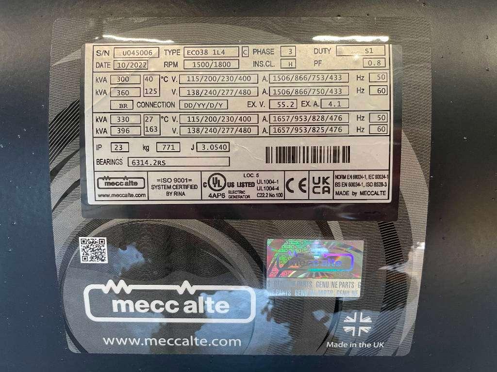 MeccAlte ECO38 - 300 kVA Alternator - DPX-25115 Grupo electrógeno Foto 6