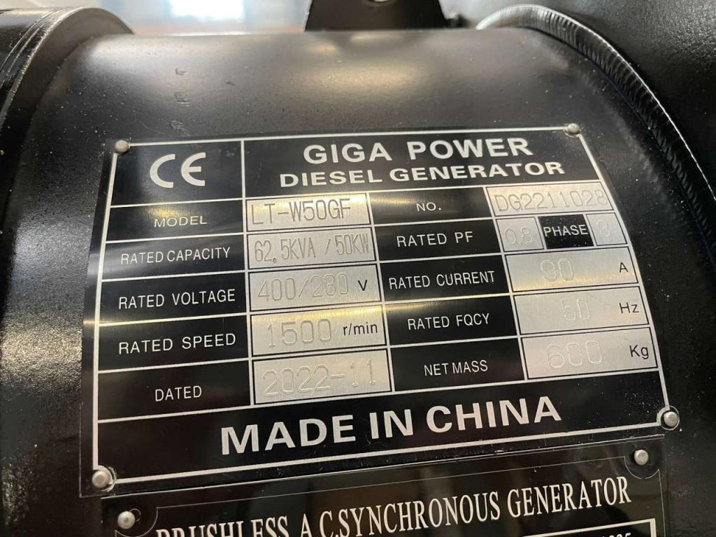 Giga Power LT-W50GF 62.50KVA open set Foto 13