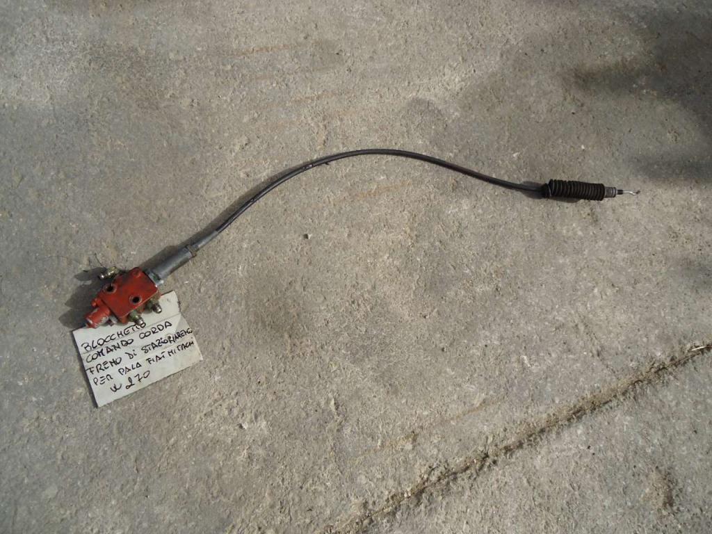 Comando de freno de mano para Fiat Hitachi W270 Foto 3