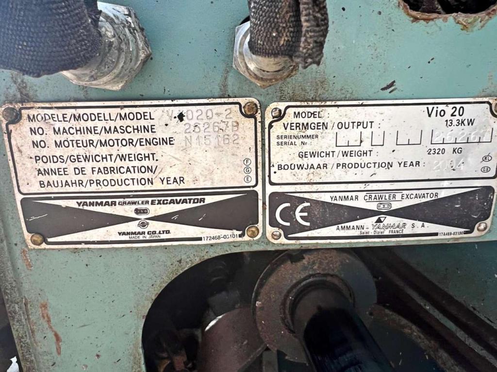 Yanmar VIO20-4 Foto 5