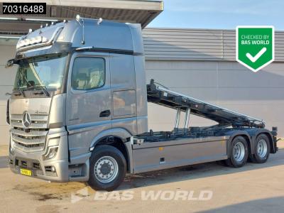 Mercedes-Benz Actros L 2848 6X2 HTS 30 tons cable system Lift-Axle Full Air Automatic Euro 6 vendida por BAS World B.V.