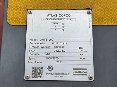 Atlas Copco XATS 1200 CUD vendida por Machinery Resale
