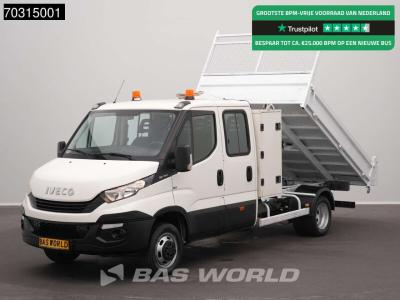 Iveco Daily 35C16 Open Laadbak Dubbellucht 160PK 3,5t Trekhaak Navi Cruise Euro6 Tipper Benne Kieper Trek vendida por BAS World B.V.