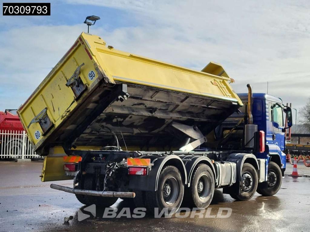 Man TGS 35.460 8X4 12m3 2-way tipper Steelsuspension Big-Axle Automatic Euro 6 Foto 7