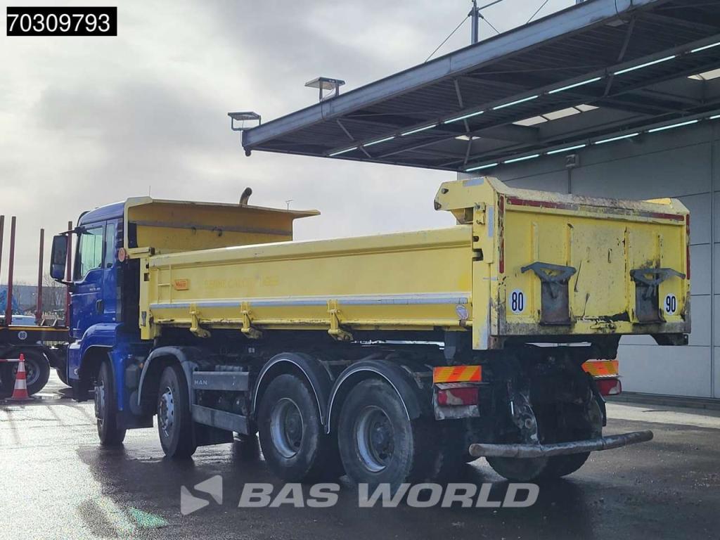 Man TGS 35.460 8X4 12m3 2-way tipper Steelsuspension Big-Axle Automatic Euro 6 Foto 9