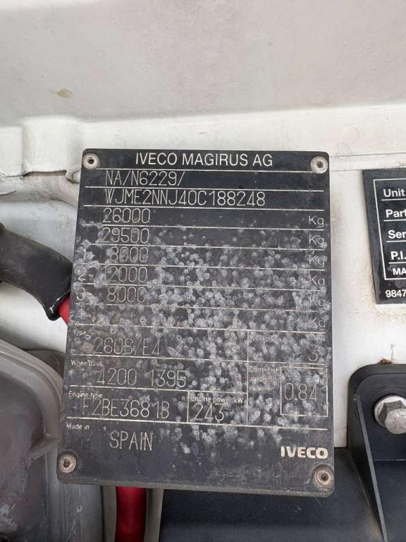 Iveco STRALIS 330 euro 5 ribaltabile GRU PALFINGER Foto 11