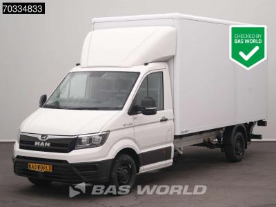 Man TGE 3.140 Automaat Laadklep Bakwagen Airco Cruise Camera Euro6 Meubelbak Koffer A/C Cruise control vendida por BAS World B.V.