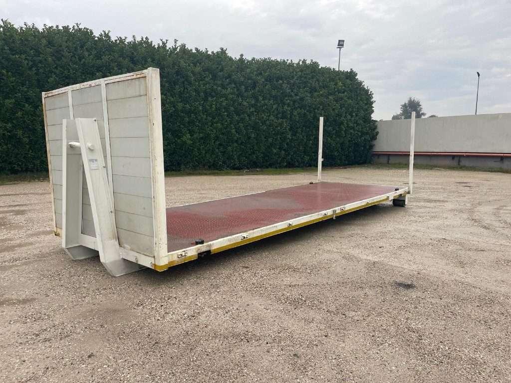 CONTAINER USATO A PIANALE SENZA SPONDE Foto 1