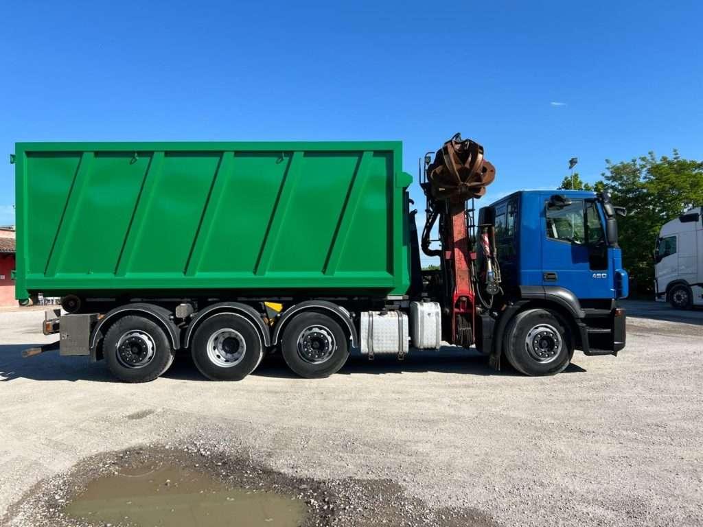 Iveco STRALIS 260.450 SCARRABILE CON GRU Foto 6