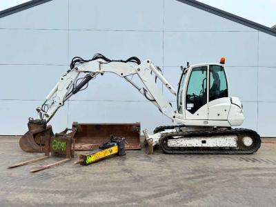 Mecalac 10MCR - Many extra attachments! Auto Lube Foto 1