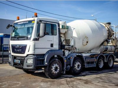 Man TGS 36.360BB+MIXER 9M³ vendida por Braem NV