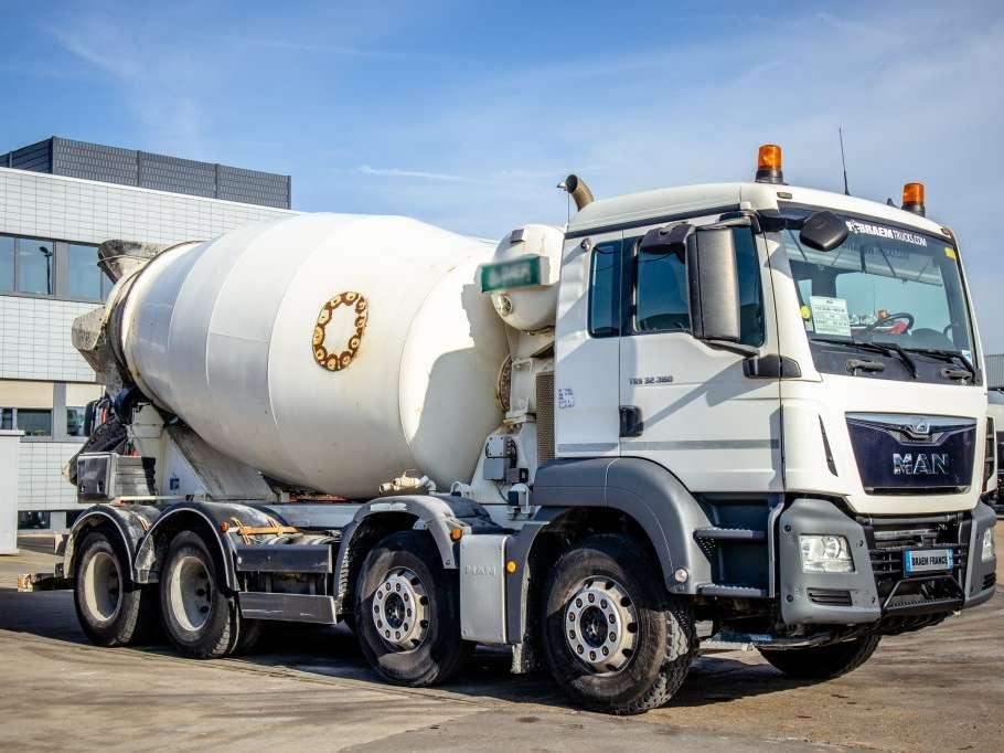 Man TGS 36.360BB+MIXER 9M³ Foto 2