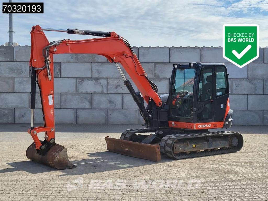 Kubota KX080-4 A/C Foto 1