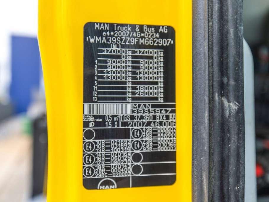 Man TGS 37.360 BB - LIEBHERR 10M3 Foto 25