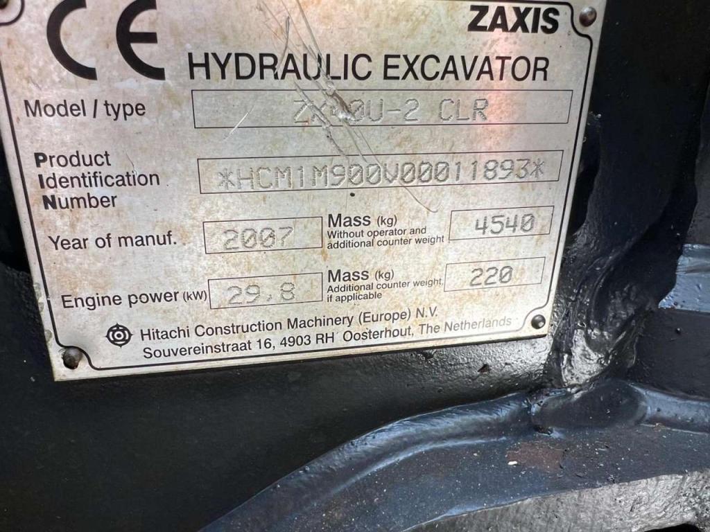Hitachi ZX40U-2CLR Foto 11