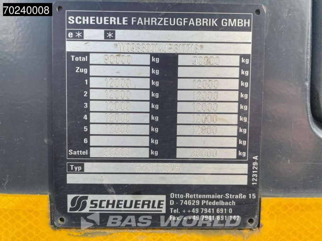Scheuerle E2HKM 1250.2800 More axles NEW TÜV 6xLenkachse Extendable-930cm Dolly Foto 17