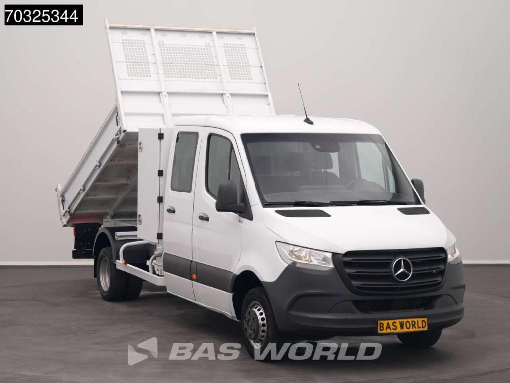Mercedes-Benz Sprinter 514 CDI Dubbel Cabine Kipper 3,5t Trekhaak Airco Cruise Euro6 Tipper Benne Kieper A/C Towb Foto 5
