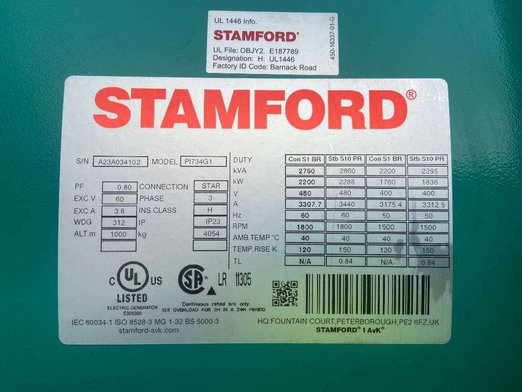 Cummins C2250D5 - 2.250 kVA Genset - QSK60 - DPX-18536-A Foto 12