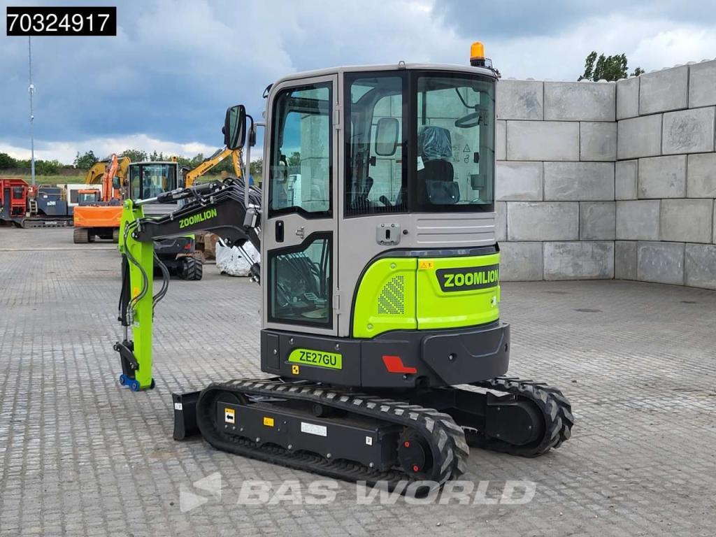 Zoomlion ZE27 GU KUBOTA ENGINE - CE CERTIFIED Foto 3