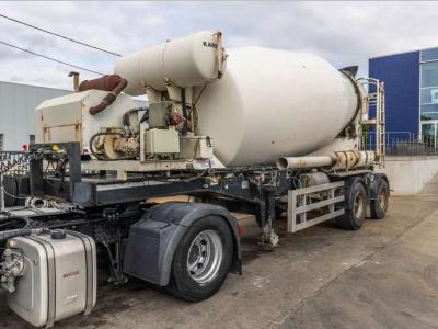 Renders BETON MIXER 12M3 + MOTOR (MALAXEUR/MISCHER) vendida por Braem NV