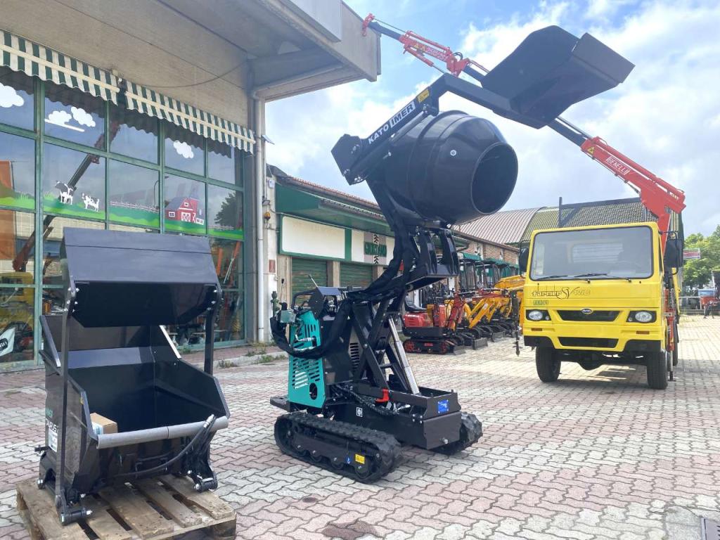 Imer Taurus 700 con botte impastatrice e scarico alto Foto 2