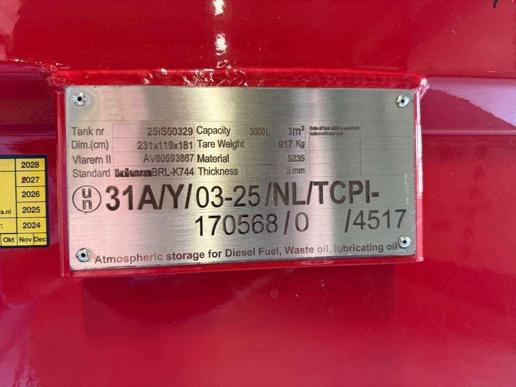 New Diesel Fuel Tank 3.000 Liter - DPX-31024 Depósito Foto 6