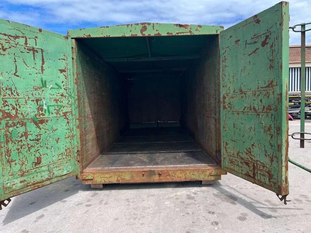 CONTAINER SCARRABILE USATO CON COPERCHIO Foto 5