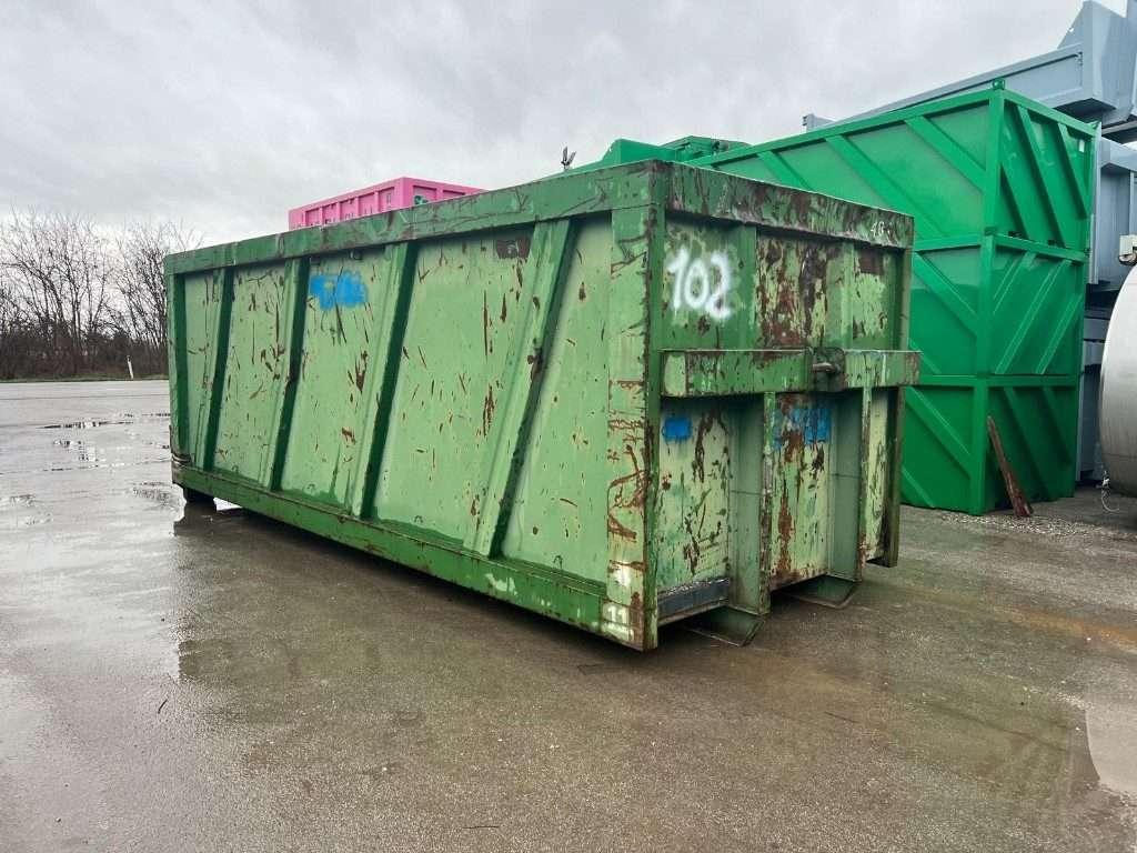 CONTAINER SCARRABILE USATO A CIELO APERTO Foto 4