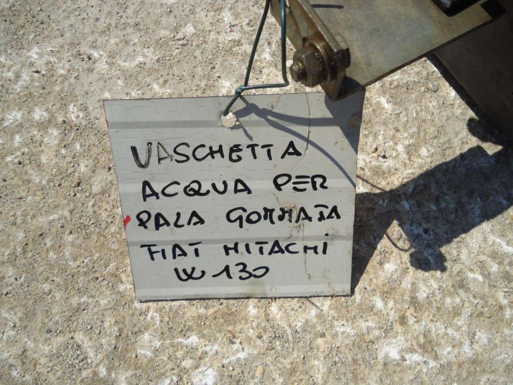 Vaschetta acqua para Fiat Hitachi W130 Foto 3