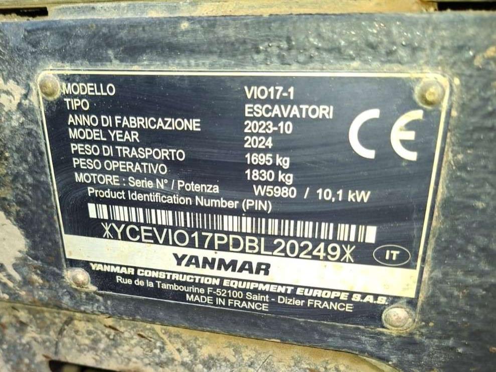 Yanmar VIO17-1 Foto 3
