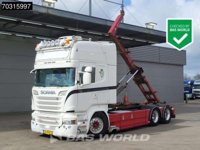 Scania R580 R 6X2 NL-Truck HIAB XR21SL56 Manual ACC Full Air Euro 6 vendida por BAS World B.V.