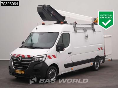 Renault Master 145PK Hoogwerker Werkhoogte 11,2m L2H2 Trekhaak Airco Cruise Camera Parkeersensoren Werkplaa vendida por BAS World B.V.