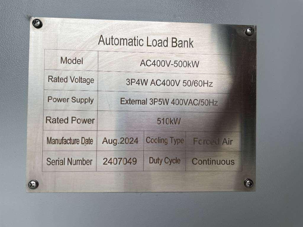 DPX Power Loadbank AC400V-500 kW - DPX-30022 Banco de carga Foto 7