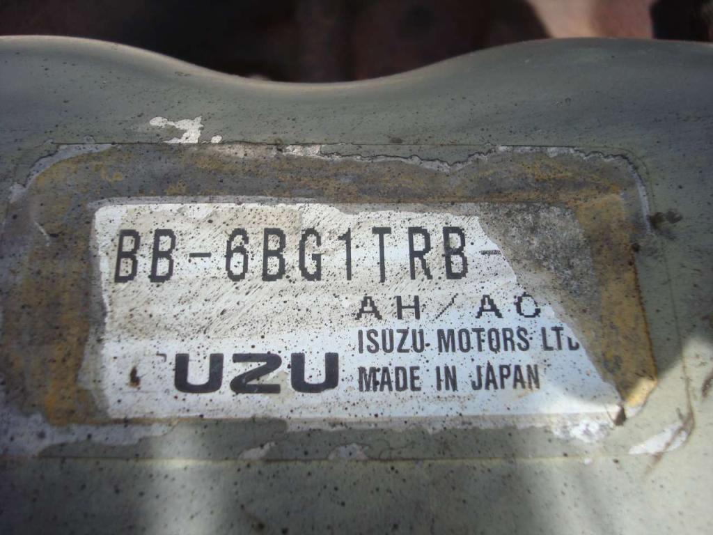 Motor para ISUZU BB-6BG1TRB Foto 5